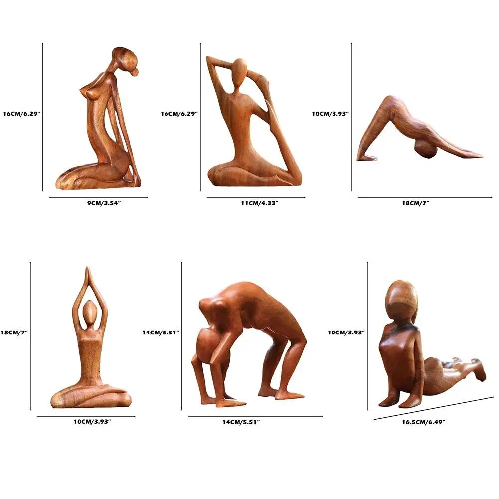 Zenaura™ yoga sculpture