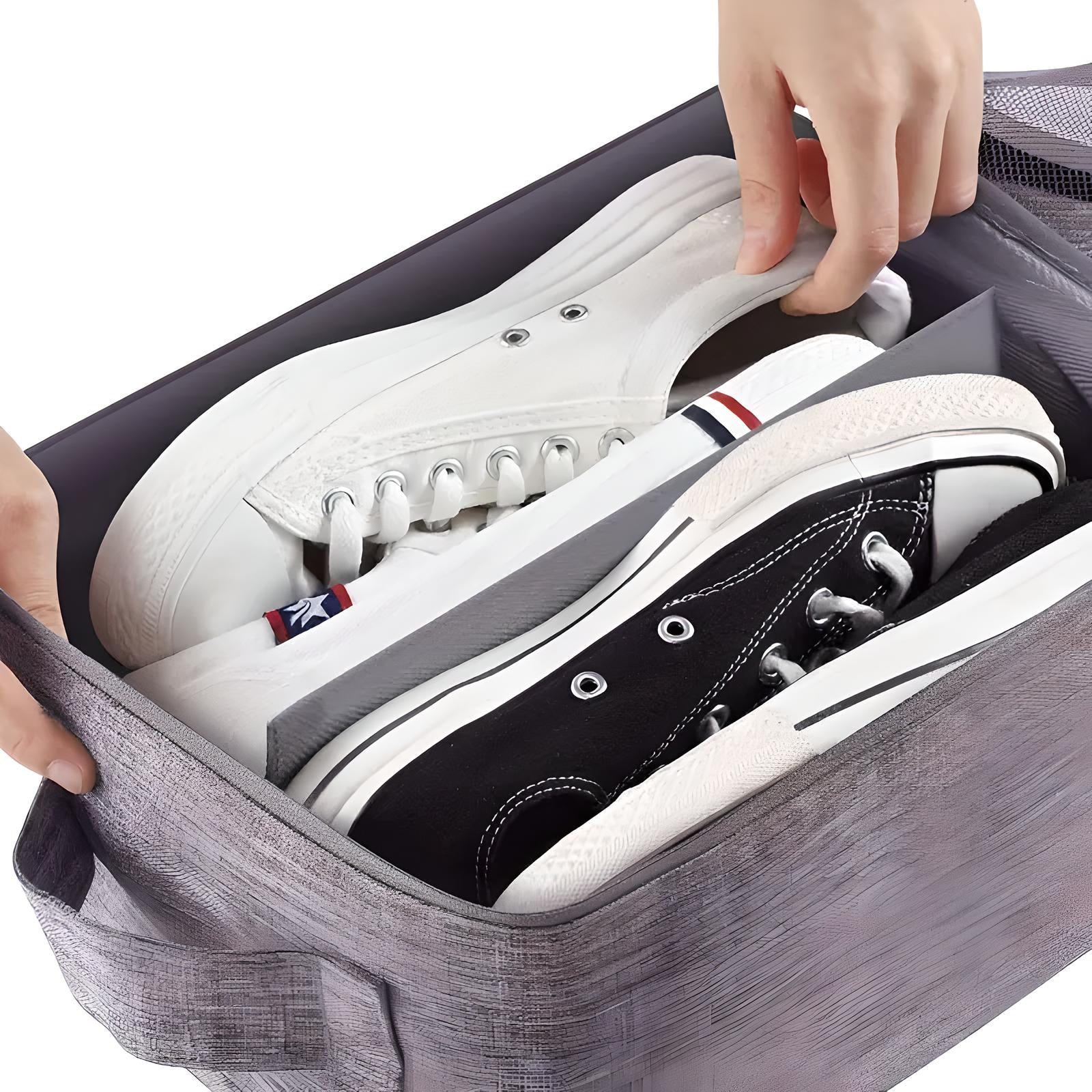 ReisOrganizer - Schoenorganisator voor Bescherming en Hygiëne met Ademend Ontwerp 4