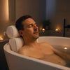 Emera - Luxe spa badkussen met ondersteuning voor nek en rug