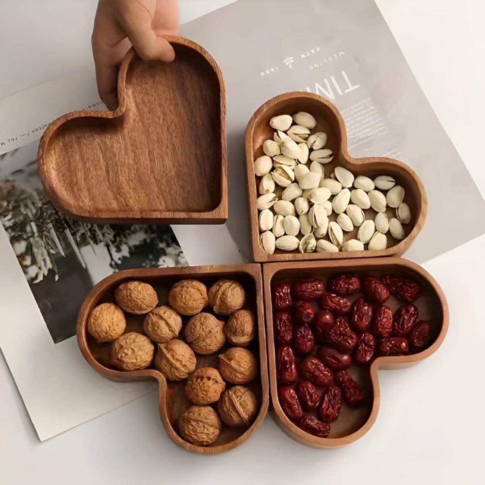 Vero snacklade | Hartvormig ontwerp voor gezellige momenten-1