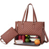 Variant image for Luxe Lederen Schoudertas Dames - 3-in-1 Handtas Met Geïsoleerd Compartiment-3