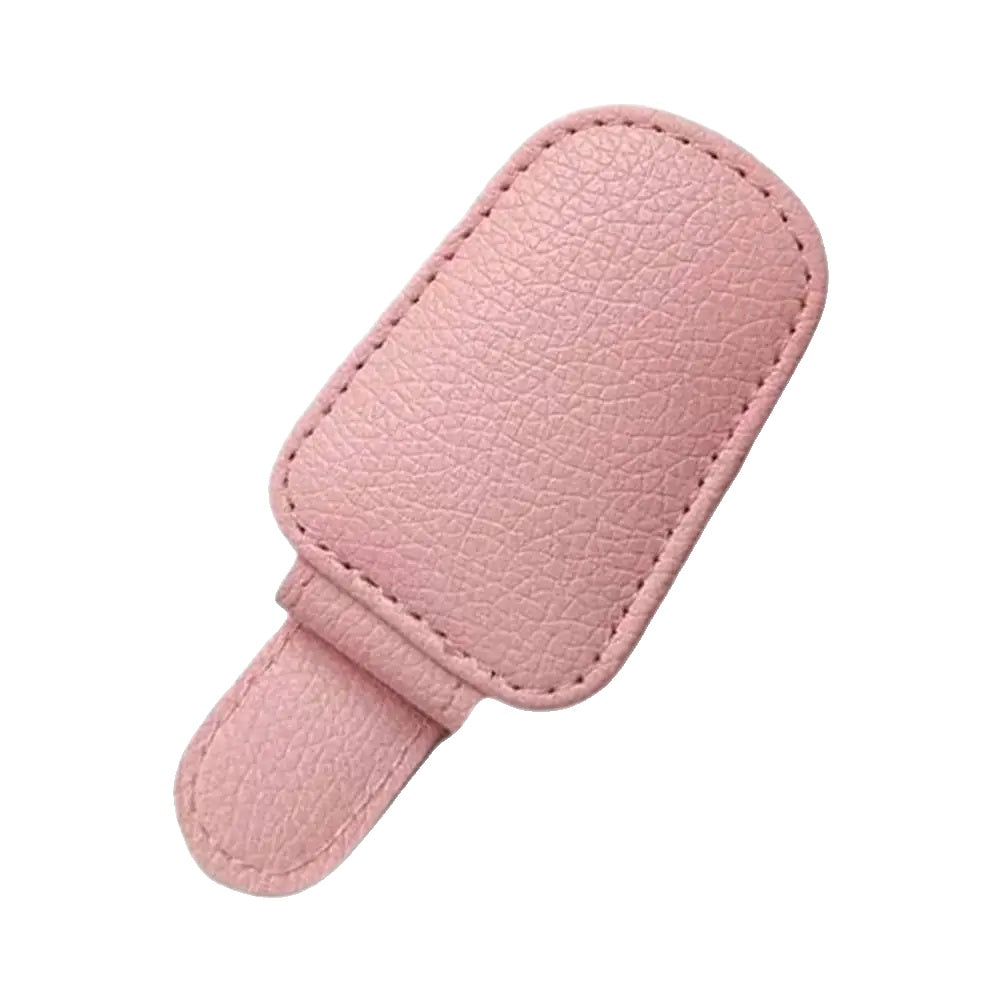 Variant image for Multifunctionele Auto Zonnebrilhouder - Magnetische PU Lederen Clip voor Veiligheid en Gemak-1