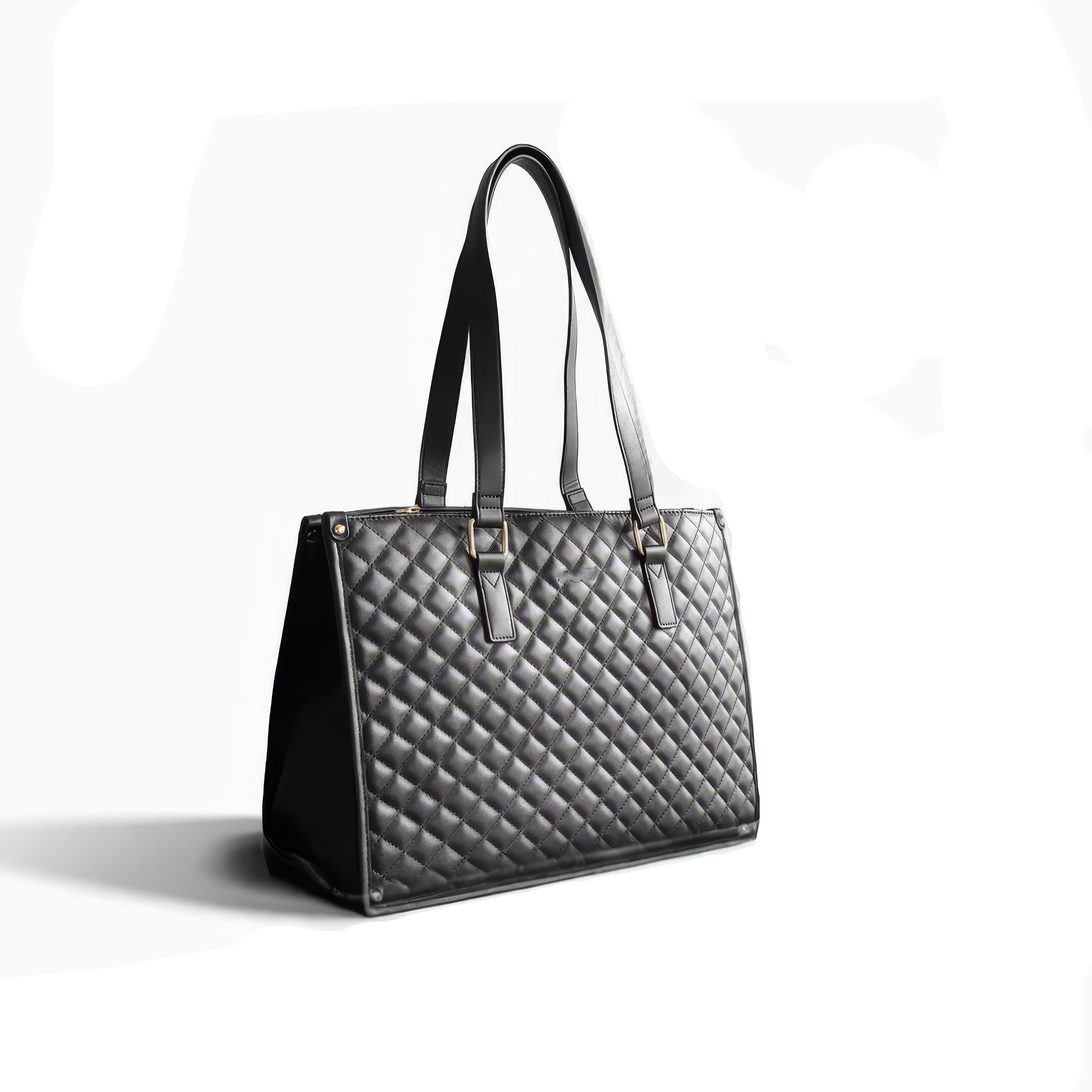 Sera - Luxe 3-in-1 lederen schoudertas dames met lunchcompartiment