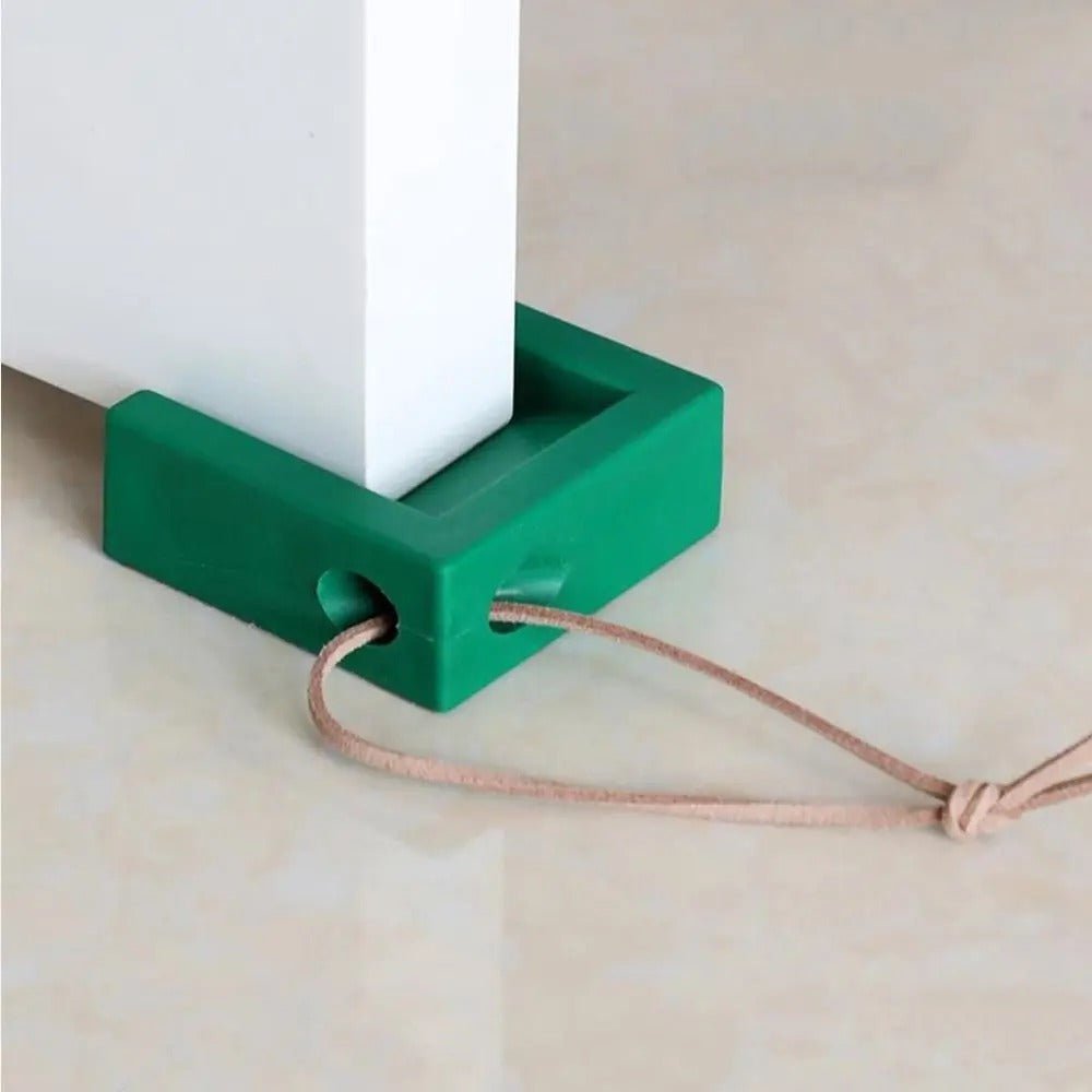 Compacte Deurstopper met Geluidsreductie en Wandbescherming - Deurstoppers Binnen 1