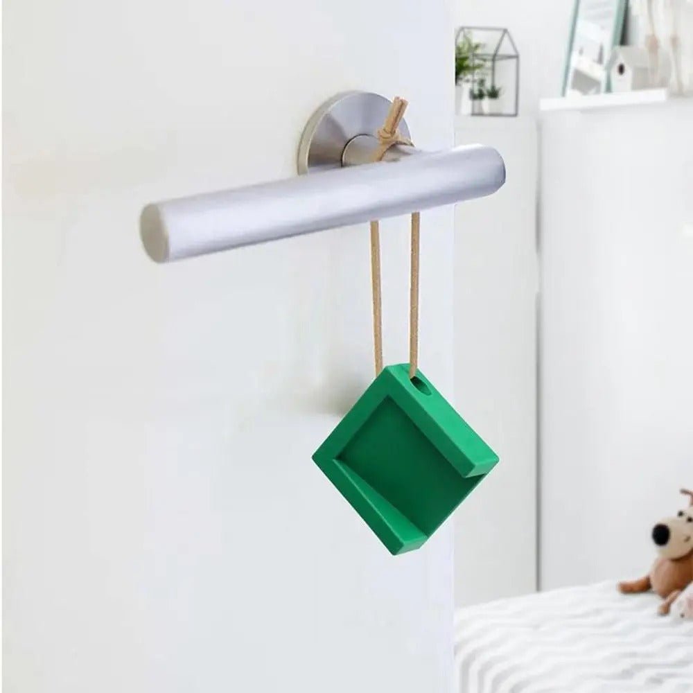 Compacte Deurstopper met Geluidsreductie en Wandbescherming - Deurstoppers Binnen 3