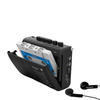 Couwad - Draagbare Kassettenrecorder met AM/FM Radio en Dual-Power 0