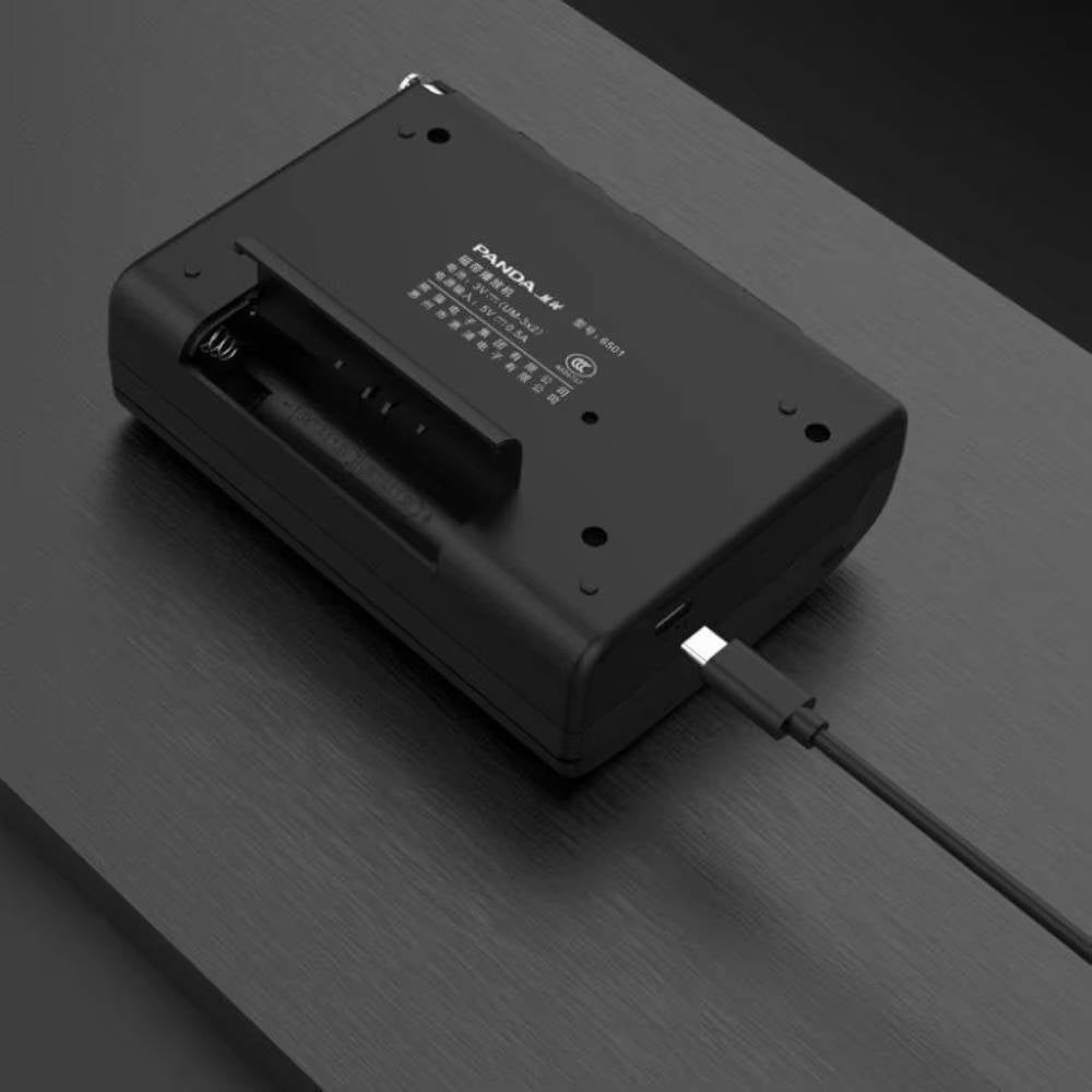 Couwad - Draagbare Kassettenrecorder met AM/FM Radio en Dual-Power 2