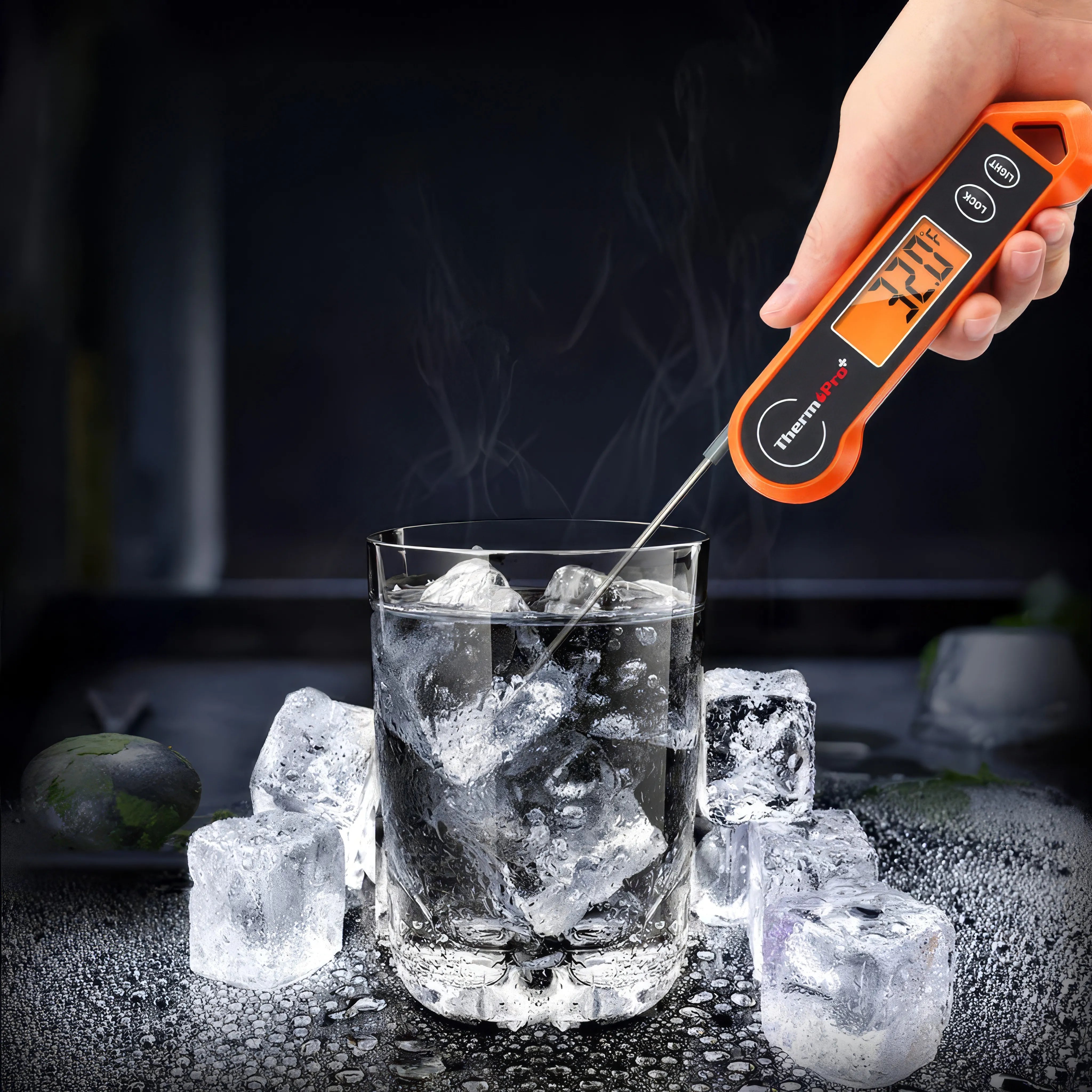 Digitale Vleesthermometer - Waterdicht en Verlicht Display voor Nauwkeurige Metingen 4