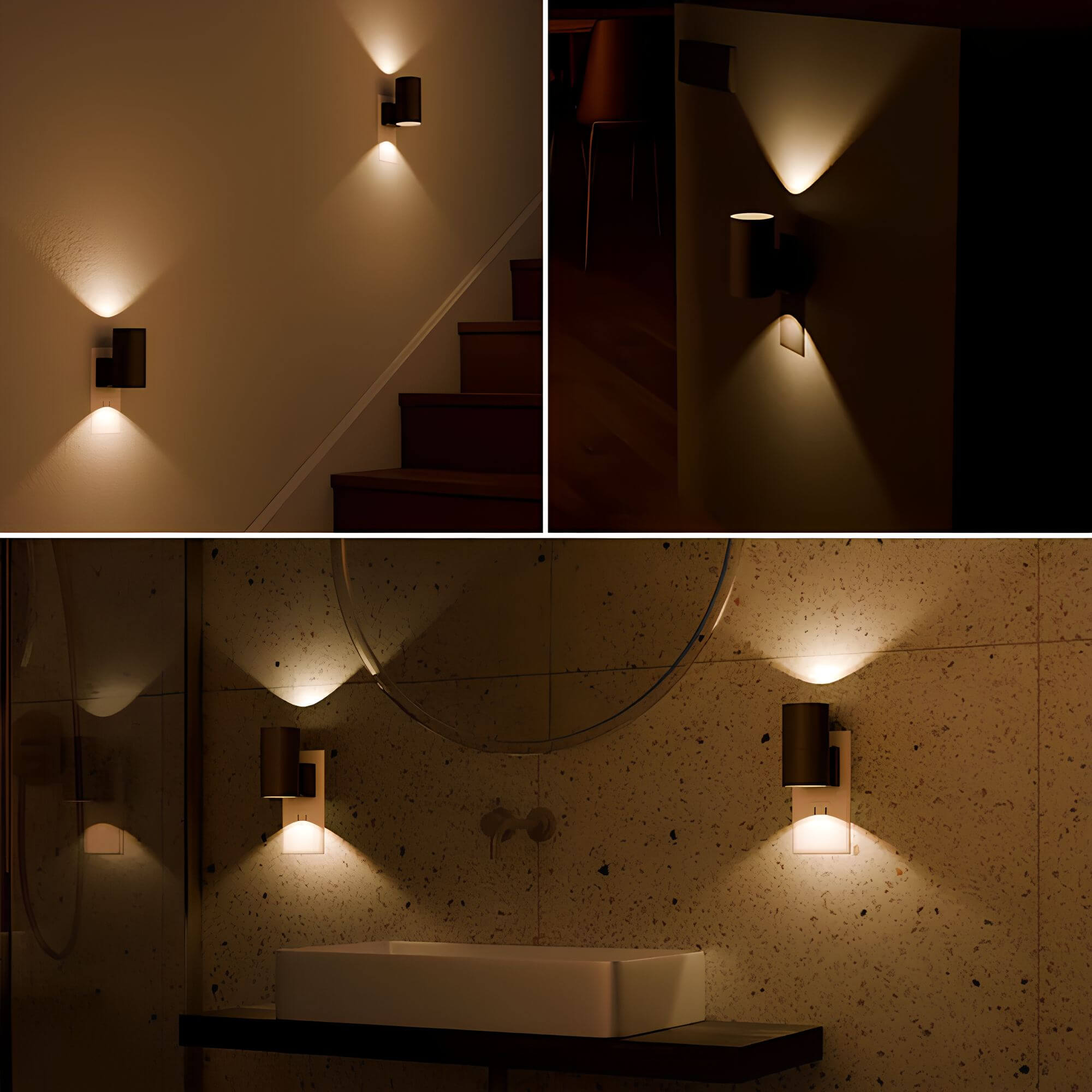 Dimbare Nachtlamp met Automatische Lichtsensor voor Slaapkamer en Stopcontact 4
