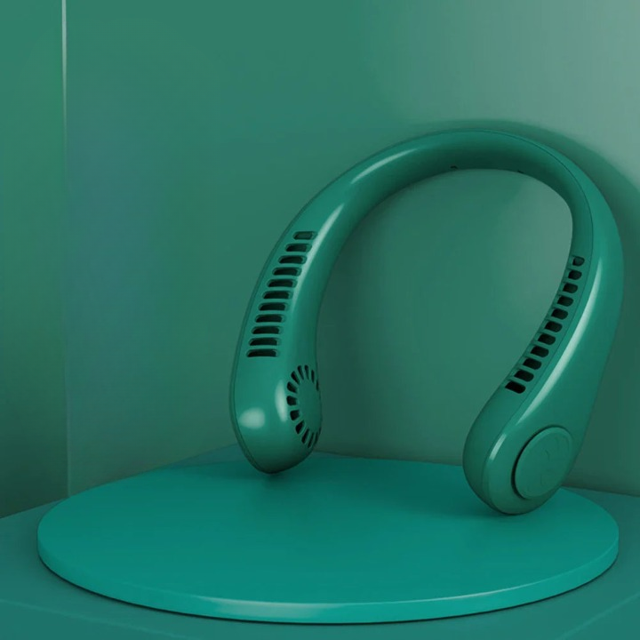 Draagbare Nekventilator met USB-oplading - Fluisterstil en Lichtgewicht AirFlex 3