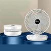 Draagbare Wandventilator met Fluistermodus en 3 Snelheden voor Persoonlijk Comfort 1