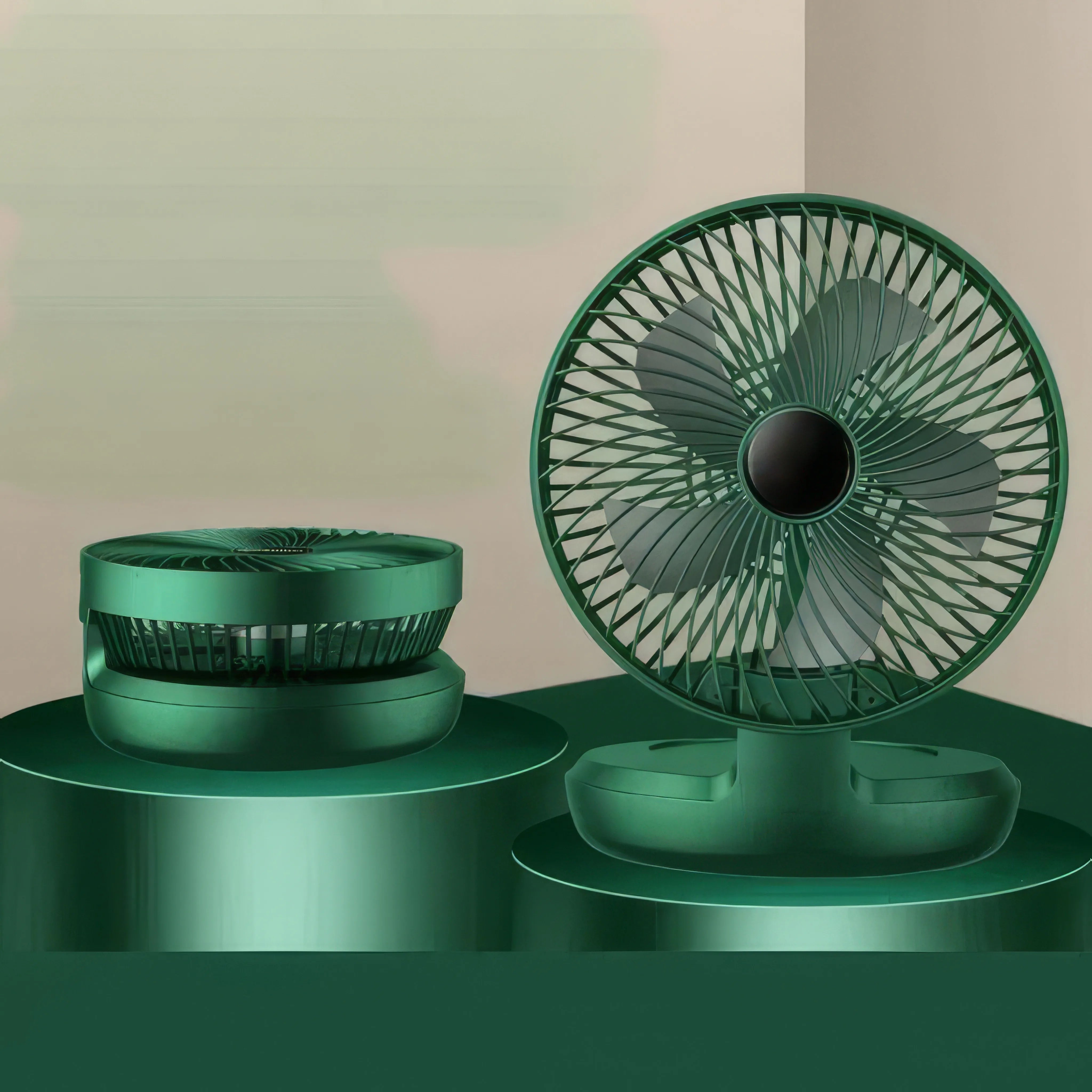 Draagbare Wandventilator met Fluistermodus en 3 Snelheden voor Persoonlijk Comfort 2