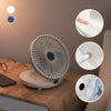 Draagbare Wandventilator met Fluistermodus en 3 Snelheden voor Persoonlijk Comfort 3
