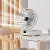 Draagbare Wandventilator met Fluistermodus en 3 Snelheden voor Persoonlijk Comfort 5