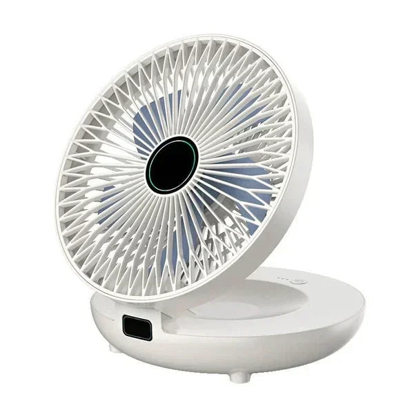 Draagbare Wandventilator met Fluistermodus en 3 Snelheden voor Persoonlijk Comfort 8