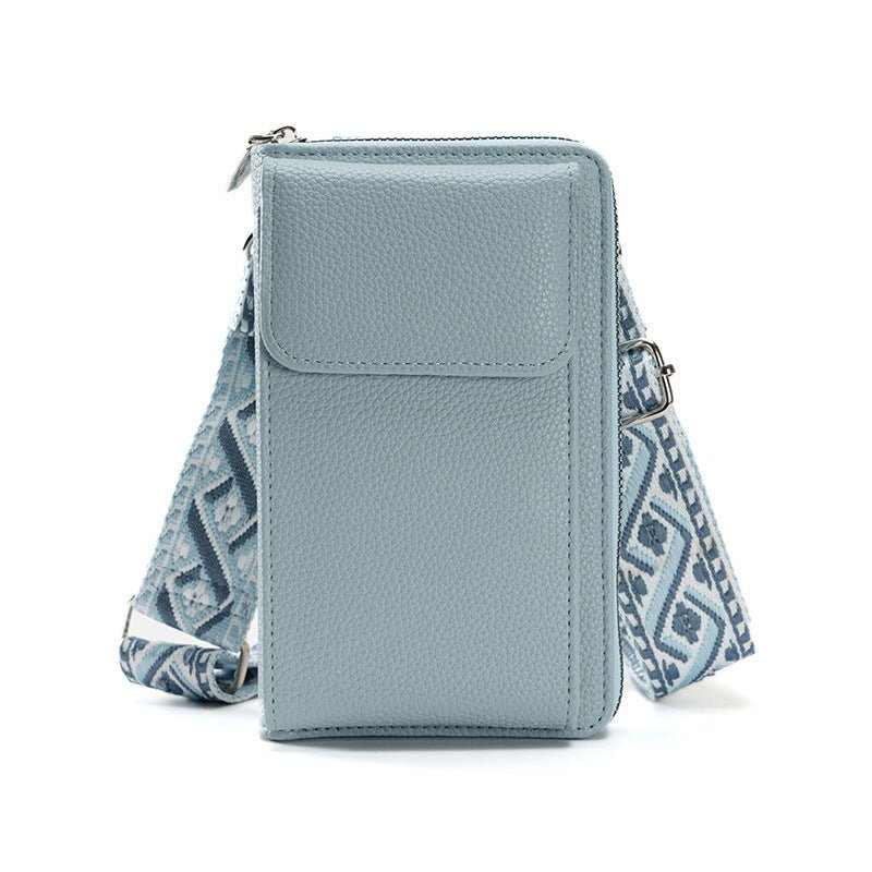 Elegante Leren Schoudertas Dames voor Smartphones en Kaarten - Stijlvol en Functioneel 7