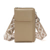 Elegante Leren Schoudertas Dames voor Smartphones en Kaarten - Stijlvol en Functioneel 9