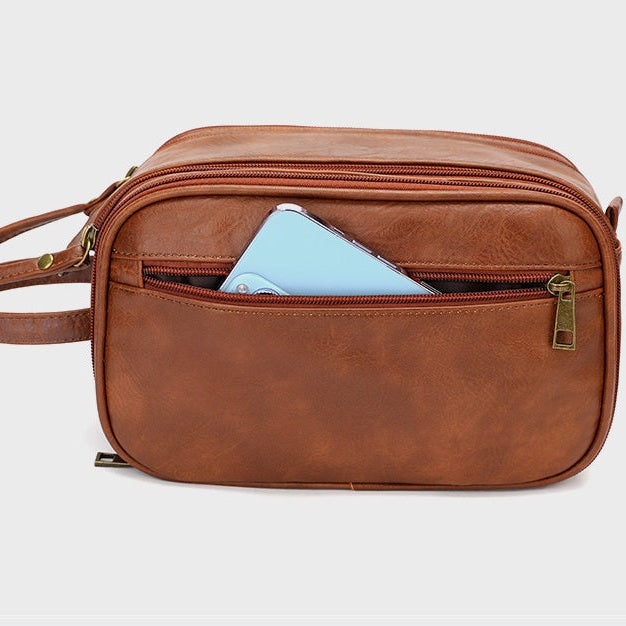 Klaeon – Heren Schoudertas – Waterdicht en Ruim voor Veilig Reizen 6