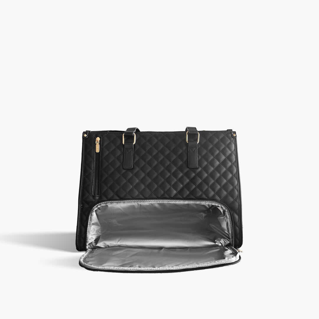 Luxe Lederen Schoudertas Dames - 3-in-1 Handtas Met Geïsoleerd Compartiment 4