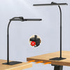 Moderne Zwarte Bureaulamp LED met Flexibele Hals en Dimmbaar Licht 5