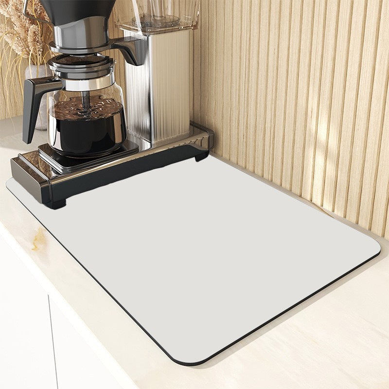 Tanzy - Superabsorberende antislip keukenmat voor koffiemachine