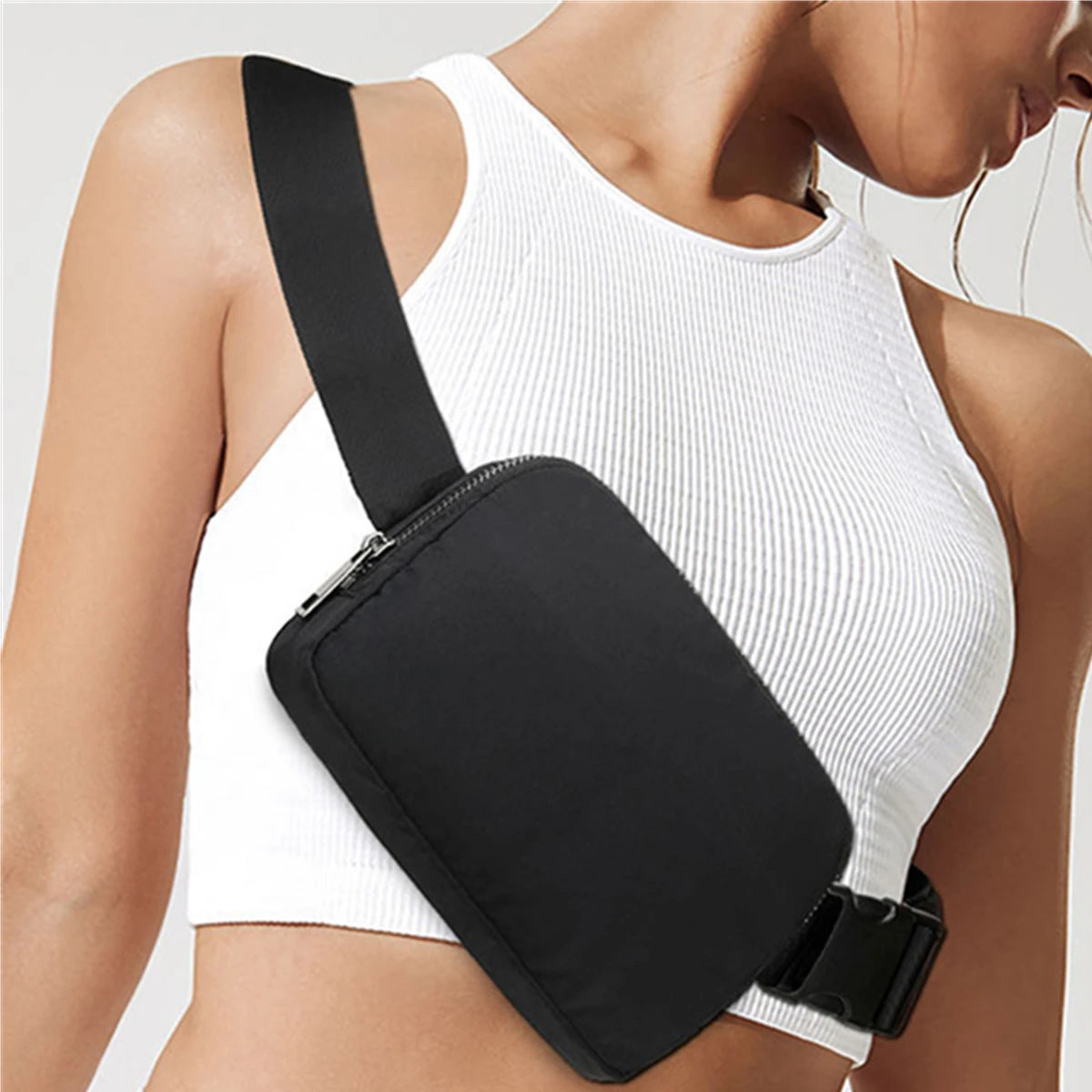 Waterdichte Heuptas Dames - Comfortabel Nylon Fanny Pack voor Sport en Vrije Tijd-2