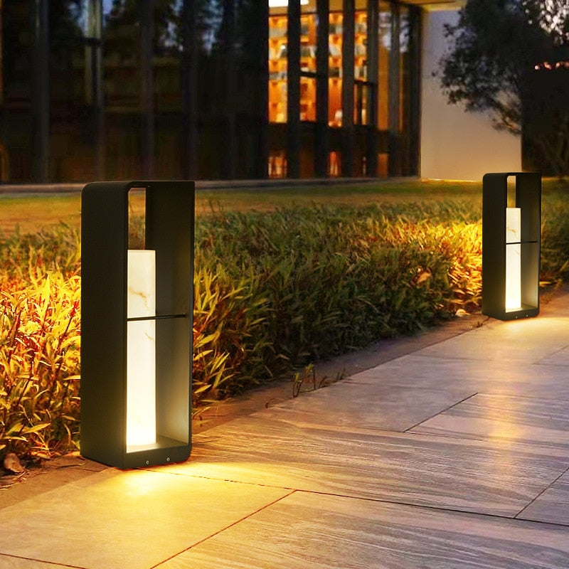 Waterdichte LED Tuinlamp Zonne-energie - Moderne Tuinverlichting voor Buiten-3