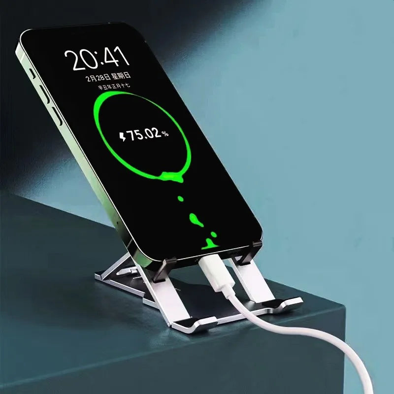 Verstelbare Telefoonstandaard van Aluminium met Antislip en Koeling 3