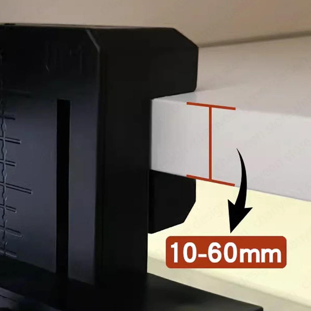 Eenvoudige Montage Jig voor Kastdeuren - Lichtgewicht PVC Gereedschap voor Makkelijke Installatie-2