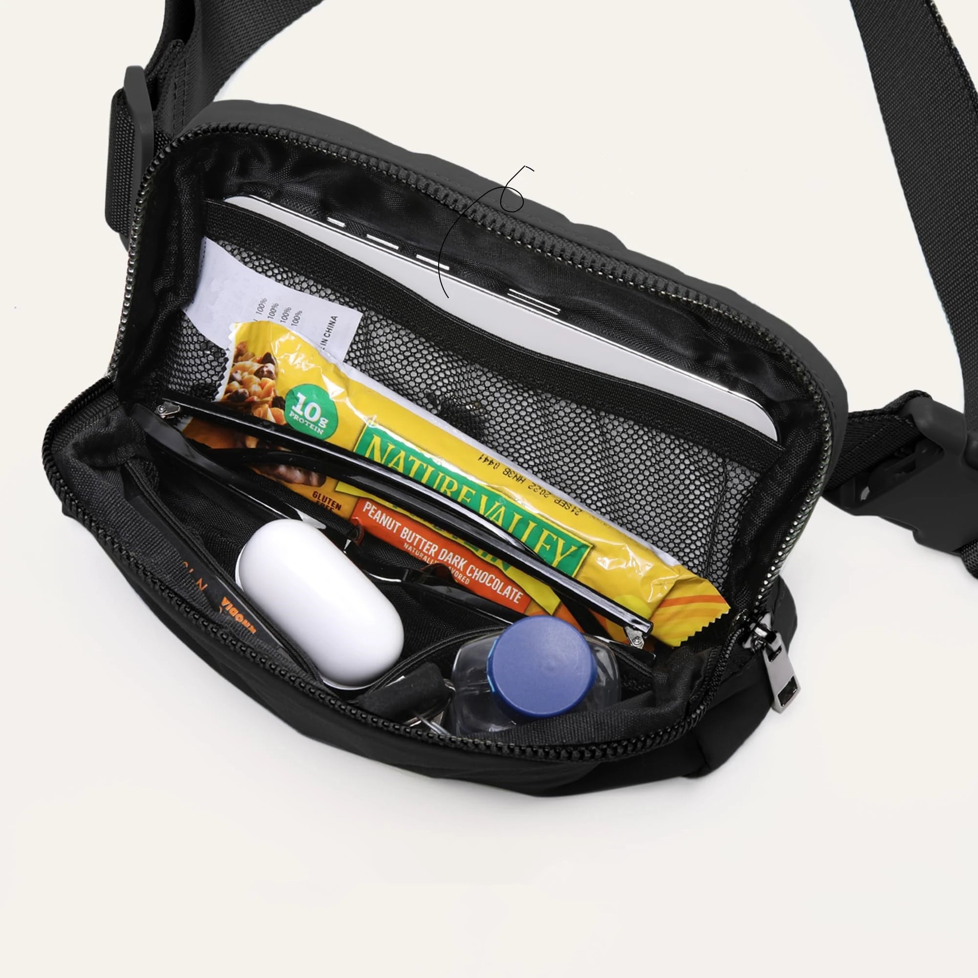 Waterdichte Heuptas Dames - Comfortabel Nylon Fanny Pack voor Sport en Vrije Tijd-4
