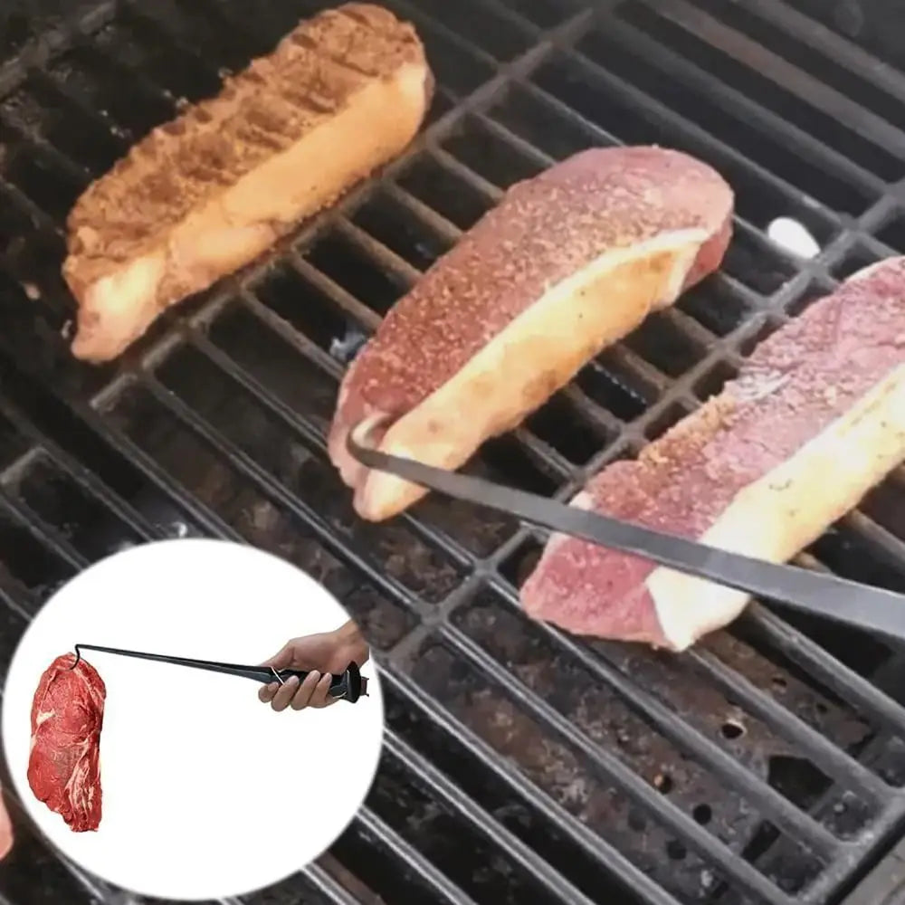 Grillhook - Roestvrijstalen haak voor barbecue
