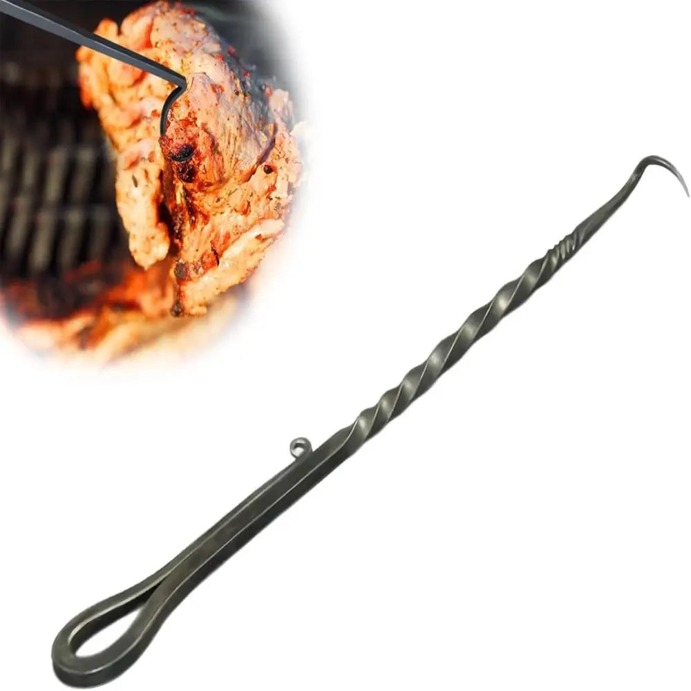 Grillhook - Roestvrijstalen haak voor barbecue