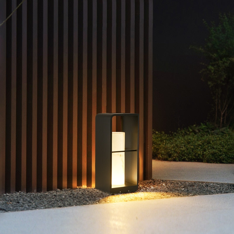 Waterdichte LED Tuinlamp Zonne-energie - Moderne Tuinverlichting voor Buiten-5