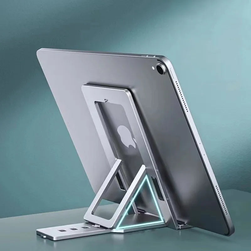 Verstelbare Telefoonstandaard van Aluminium met Antislip en Koeling 4