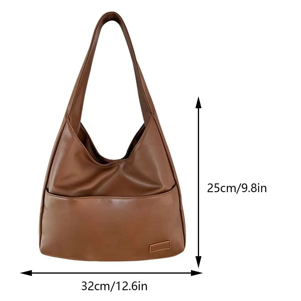 Variant image for VintageVibe Leren Schoudertas Dames - Ruime Vintage Hobo Tas-1