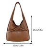 Variant image for VintageVibe Leren Schoudertas Dames - Ruime Vintage Hobo Tas-1