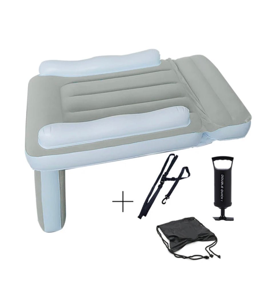 Spruc - Opblaasbaar Reisbed voor Baby met Comfortabele Matras 0