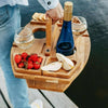 Stian - Draagbare Houten Picknicktafel met Ruime Serveerruimte 1