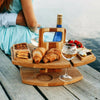 Stian - Draagbare Houten Picknicktafel met Ruime Serveerruimte 3