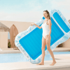 Tanningmax - Opblaasbare Lounger met Ingebouwde Drankhouder 4