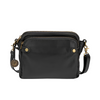 AgentBag™ - Luxe Zwarte Leren Schoudertas Dames, Stijlvol & Praktisch-1