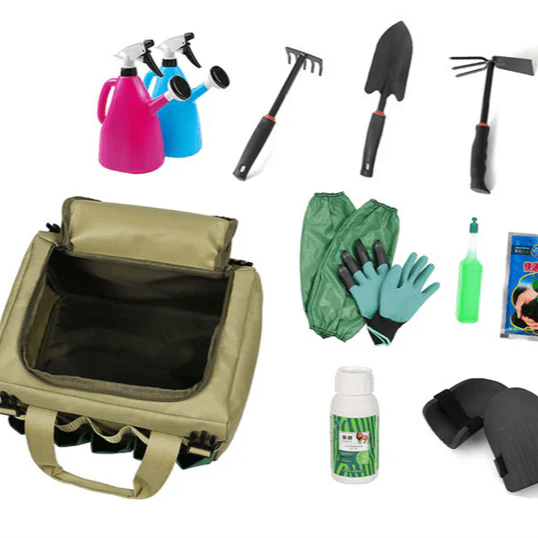 Vela - Faltbare Tuinstoel met Gereedschapstas voor Comfort en Functionaliteit 3