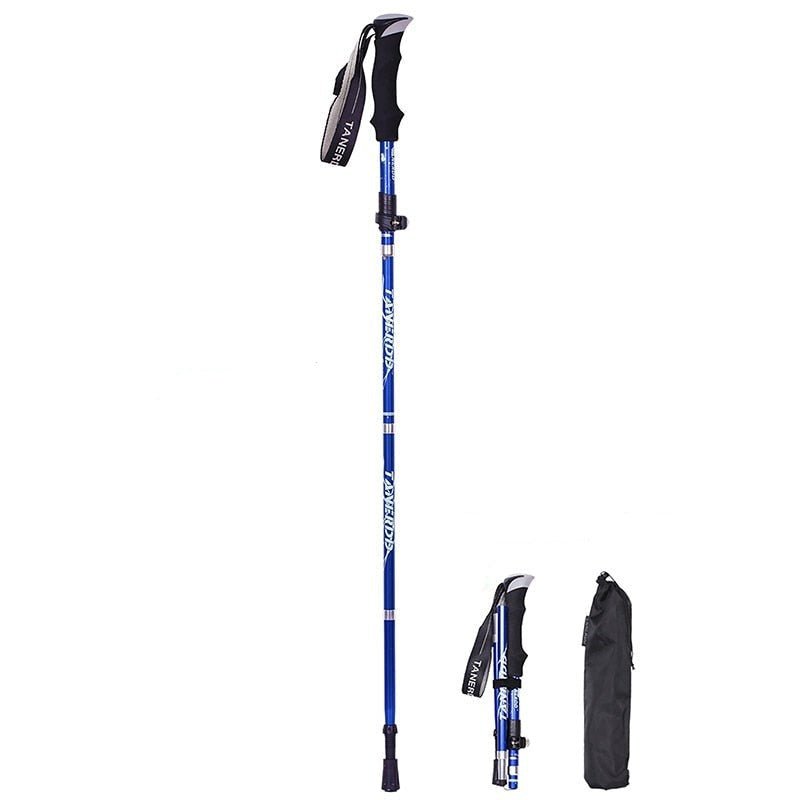 Verstelbare Faltbare Teleskop-Wandelstokken met Ergonomische Grip en Stabiliteit 4