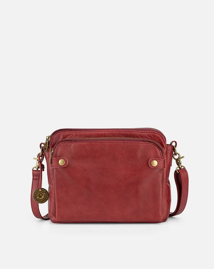 AgentBag™ - Luxe Zwarte Leren Schoudertas Dames, Stijlvol & Praktisch-5