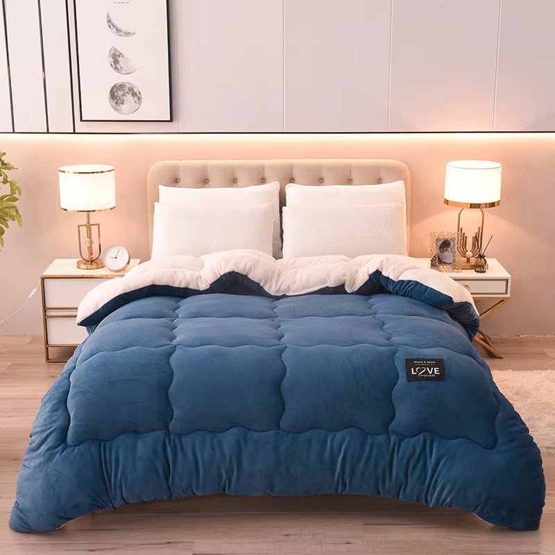 Lambswool - Ademend sherpa dekbed voor behaaglijke warmte
