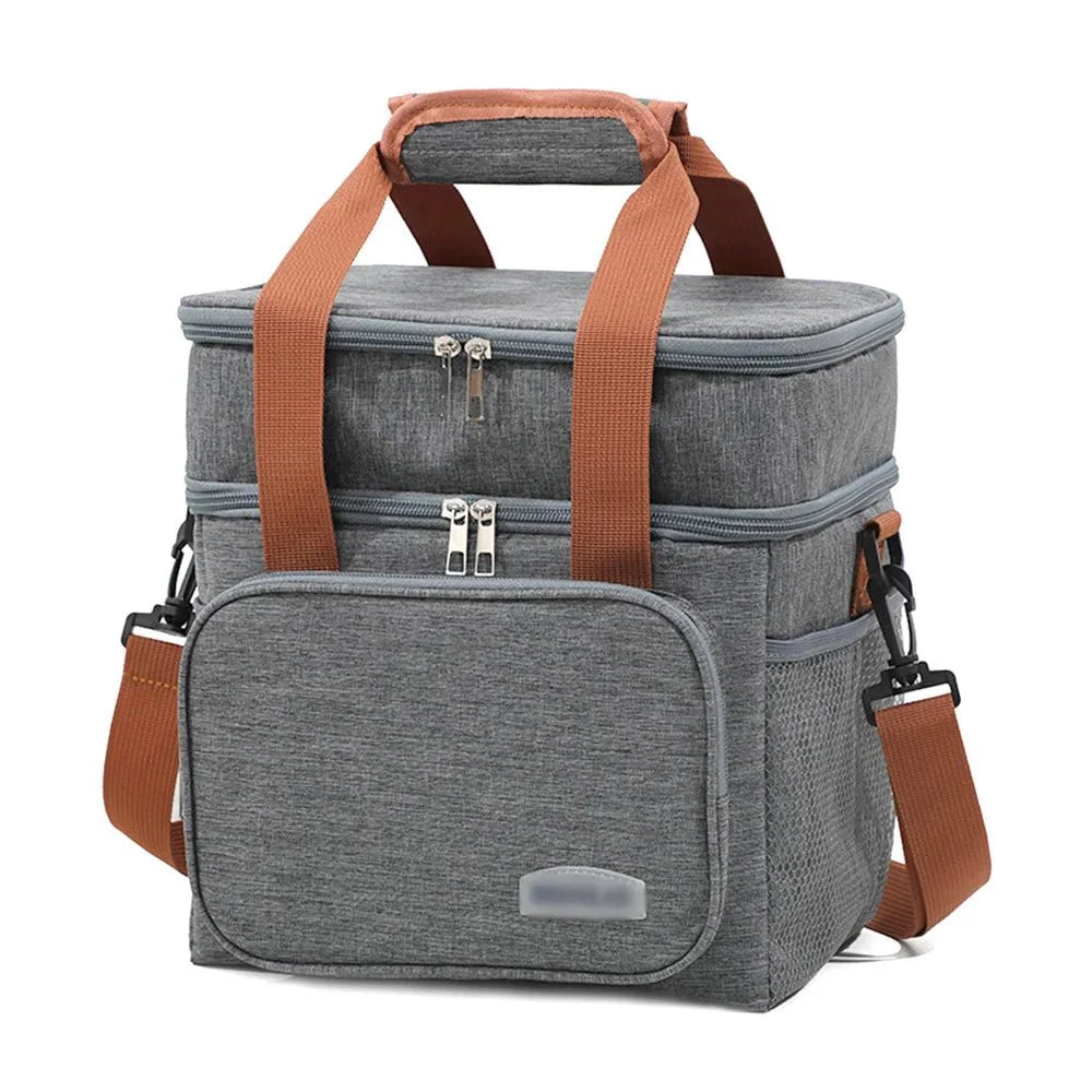  Lykka Lunchbag - Geïsoleerde Oxford Fabric Bag voor kantoor en reizen-1