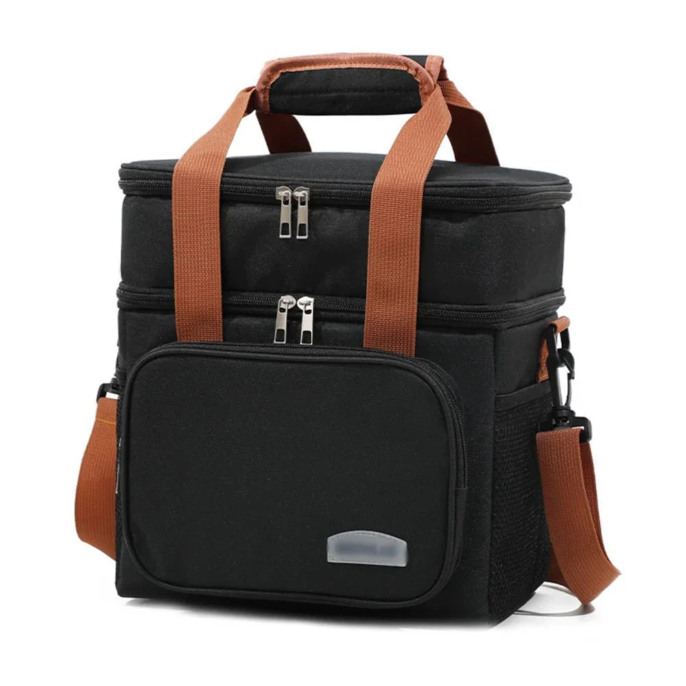  Lykka Lunchbag - Geïsoleerde Oxford Fabric Bag voor kantoor en reizen-6