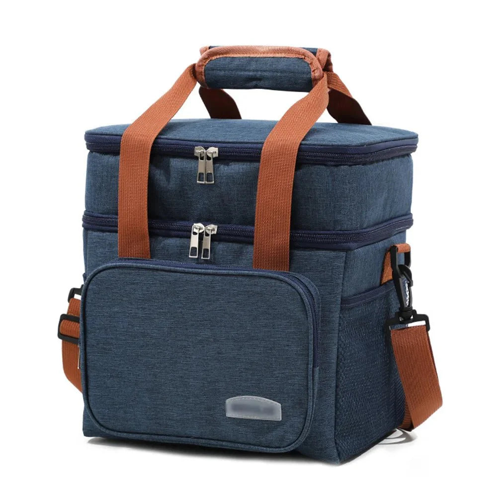  Lykka Lunchbag - Geïsoleerde Oxford Fabric Bag voor kantoor en reizen-5