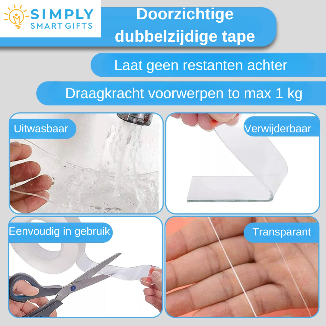 StickIt® dubbelzijdige tape | plak alles met het grootste gemak