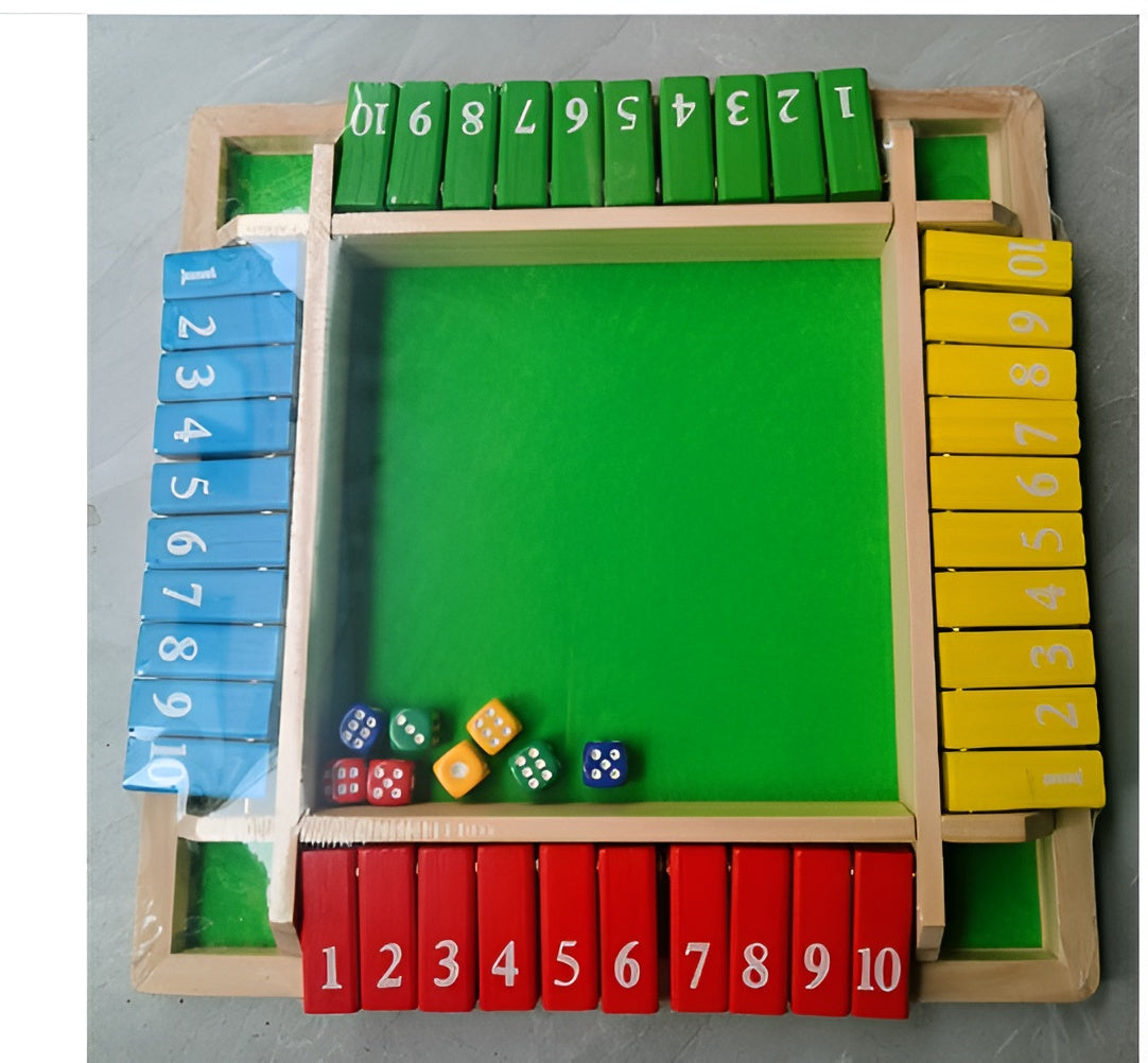 Shut The Box™ bordspel | Snel en educatief spel voor thuis en onderweg